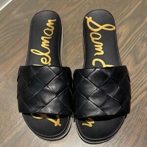 Sam Edelman Black Slides
